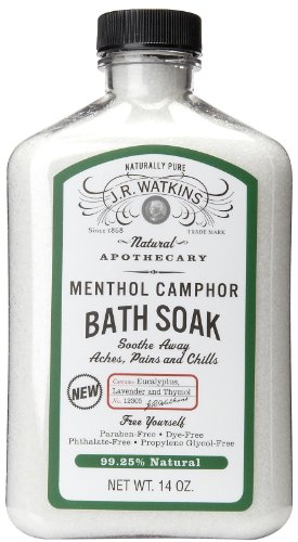 J.R. Watkins Menthol Camphor Bath Soak By - 14 Oz. ( Multi-Pack)