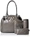 Lassig Multizip Style Diaper Bag Shoulder Bag Handbag Tote-Bag includes Matching Insulated Bottle Holder, wipeable Changing Mat, Stroller Hooks and lots of compartments for Changing your baby, Mud