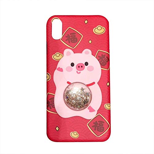 Preisvergleich Produktbild Nlkfgiujhri Handy-Schutzhülle, Flüssiges Treibsand-Silikongehäuse, für IPHONE87 / 8, IPHONE7plus / 8plus, IPHOENX (Color : A, Size : Iphone7 8)