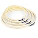 Produktbild LEORX Stickerei Hoop Bambus Kreis Embroidery Cross Stitch Hoop Ring -4ST 17 20 23 26 cm