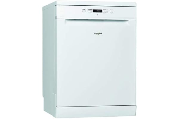 Lave vaisselle Whirlpool WRFC3C26 - Lave vaisselle 60 cm - Classe A++ / 46 decibels - 14 couverts - Blanc bandeau : Blanc - Pose libre