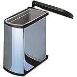 Hailo 3418-10 MF Swing - Cubo de basura (45 L aprox.)