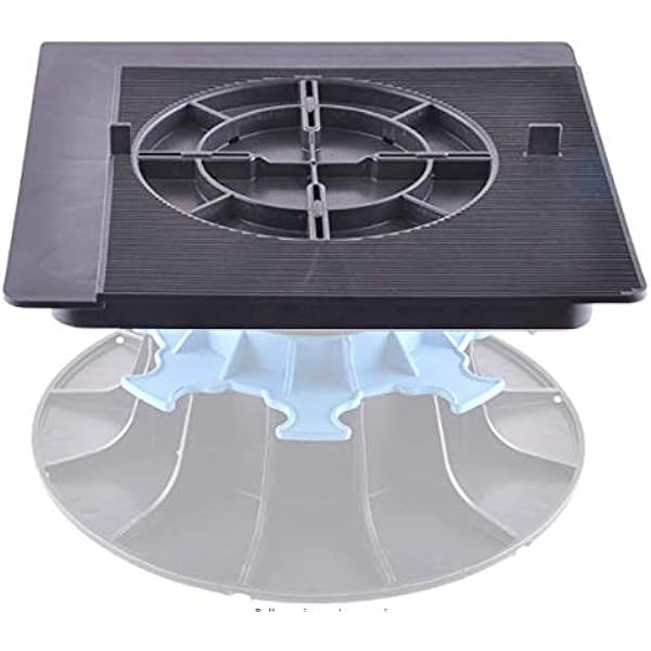 Jouplast Riser 200x200 Flat Plate Ceramic Porcelain Tiles Concrete Paving Patio Support Pack Of 10 Amazon Co Uk Diy Tools