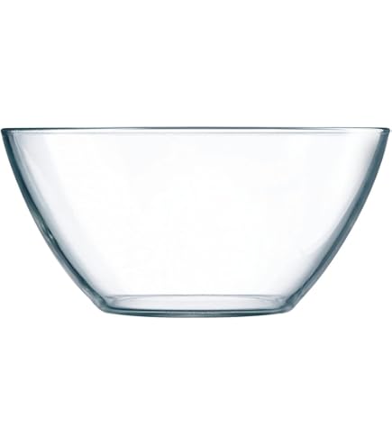 KONZEPT Servierschalen Set 2 Stück - Glas 17cm Für Obst & Salat