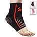 Produktbild Senston 1 Stück Knöchelbandage Kompression Fußbandage für Damen & Herren Knöchelschoner Fußball Atmungsaktive Fußgelenkbandagen Elastische Sprunggelenkbandage