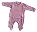 Produktbild Baby Schlafanzug einteilig mit Fuß Rosa Hallo wach Größe 74/80