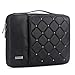 Price comparison product image DOMISO Laptop Sleeve Case Water-resistant Computer Carrying Bag for 14 - 15 inch Laptops / Apple 15" MacBook Pro Retina Display / Samsung 15" Notebook 9 Pro / 14" Notebook Computer, Black