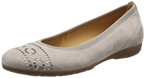 Preisvergleich Produktbild Gabor 24161 / 13 Damen Ballerinas, Beige (puder), 37.5 EU