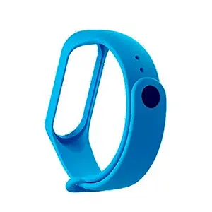 Sketchfab Adjustable Xiaomi Mi Band 3 Watchband Silicone Strap Colour Band Bracelet (Not Compatible with Mi Band 1/2)