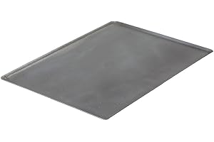 De Buyer 5363.40 – stålplåt, pincetter, kanter – svart rektangulär platta – 40 x 30 cm