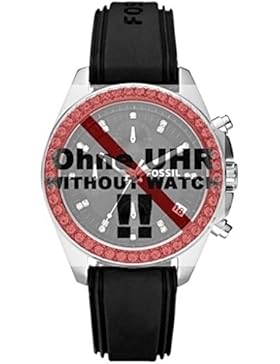 Fossil Uhrenarmband LB- ES2882 Ersatzband ES 2882 Kautschuck 18 mm