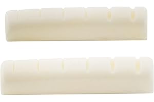 Musiclily Kość Siodełko do Gitary Akustycznej 43x6x9,3mm(2 szt.)