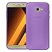 Produktbild Conie Silikon Case Lila für Samsung Galaxy A5 2017, Handyhülle aus TPU, Rutschfeste Oberfläche, passgenaue Aussparung, durchsichtige Hülle