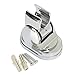 Produktbild Generic Adjustable Bathroom Shower Head Bracket Wall Mount Mounted Holder ABS Chrome  by Generic