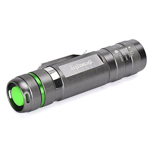Oyedens Neue 3000lm Zoombaren Cree Xm-L T6 LED 18650 Taschenlampe Superhelle Licht Taschenlampe Silber - 5