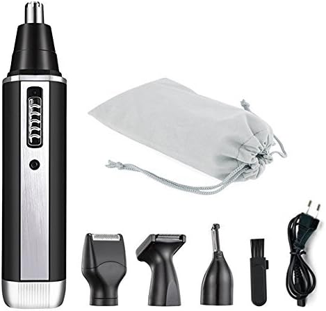 Nose Hair Trimmer Ear Nose Trimmer Nose Trimmer Eyebrow Trimmer Beard Trimmer Nose Ear Trimmer Ear Nose Hair Trimmer 4 In 1 Sideburn Trimmer Water Resistant With Personal Groomer For Men Women