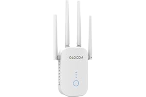 QLOCOM Dualband 5GHz & 2.4GHz WLAN Repeater 1200Mbit/s Range Extender Mit WPS vghagfwudghq