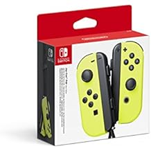 Paire de manettes Joy-Con gauche/droite pour Nintendo Switch - jaune néon