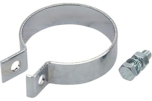 CITOMERX Auspuffschelle 65mm chrom Schalldämpfer Schelle kompatibel mit Puch Kreidler Hercules Zündapp Mofa Moped Mokick