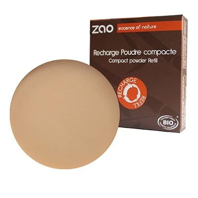 Zao - Recharge Poudre Compacte Bio / 9 Gr - Couleur : Beige Orangé n°302