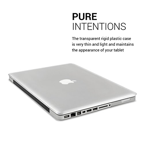 kwmobile Crystal Hülle für Apple MacBook Pro 13″ (ohne Retina) Hard Case – dünne durchsichtige transparente Schutzhülle Cover Tasche Transparent - 4