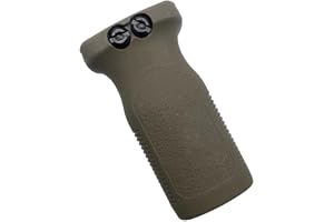 Fronthandtag för taktisk skena; RVG Nylon främre vertikala handtag för Airsoft för Picatinny Rail System 20 mm