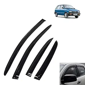 ARUN Car Rain Wind Door Visor for Maruti Suzuki 800 Set of 4 Piece