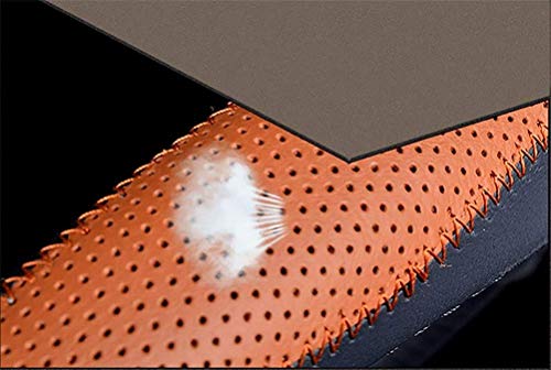 Preisvergleich Produktbild ELL Ellie Lenkradabdeckung - Universal Mikrofaser Leder Lenkradabdeckung,gelber Cayennepfeffer