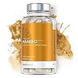 African Mango - Suplemento Natural De Mango Africano - Inhibidor Del Apetito Natural - Supresor Del Apetito A Base De Mango Africano Puro - Ayuda A Reducir Peso Y Quemar Las Grasas - 60 Cápsulas