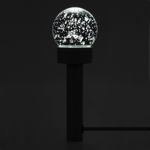 parlat LED Gartenleuchte Bubble mit Erdspieß für außen, IP54, warm-weiß, 3er Set - 3