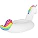 Produktbild Giant Inflatable Unicorn, Pool Inflatables Floats Raft, PVC Pool Float mit Rapid Ventile, Floatie Pool Loungers Schwimmen Spiele Spielzeug für 2 Erwachsene Kinder zwei Größen (large)