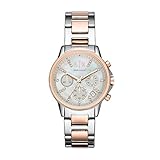 Emporio Armani Damen Analog Quarz Uhr mit Edelstahl Armband AX4331