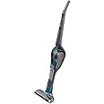 BLACK+DECKER SVJ520BFS-GB 2 in 1 Cordless Vac with Smart tech, Plastic, 25 W, Grey/Blue