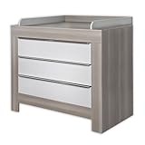 Babyzimmer Felix in akaziengrau 21 tlg. mit 3 türigem Kl. Sleeping Bear beige - 2