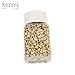 Neitsi® 5mm Silicone Lined Micro Rings Links Beads Linkies for I Bonded Tipped Hair Extensions (500, Blonde#)