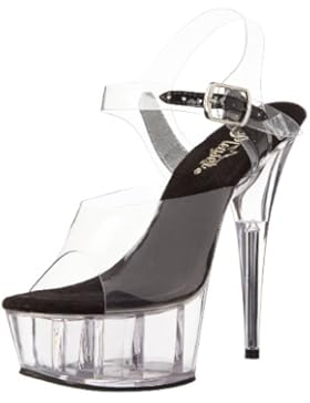 Pleaser Damen Delight-608 Plateausandalen