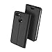 Produktbild G-Hawk® Flexibler PU-Leder Kasten für Huawei Y6 Pro 2017/P9 Lite Mini, Weinlese Klassischer Reihen-Fall-Carbon-Faser mit Karten Schlitz