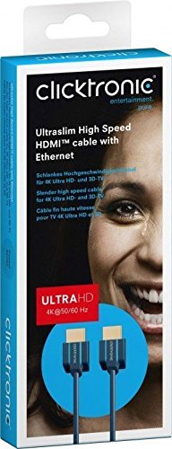 Clicktronic Casual Ultraslim High Speed HDMI Kabel mit Ethernet (4K Ultra HD, 3D-TV, ARC, 0,5m) - 5