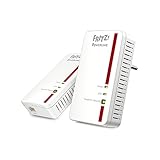 Powerline: come funziona e quale comprare 18 AVM FRITZ! Powerline 1000E Set, Kit di 2 Adattatori, Fino a 1200 Mbit/s, Porta LAN Gigabit, Plug and Play, Eco Mode, Istruzioni in Italiano