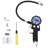 Digitaler Reifendruckmesser, Bedee 3-in-1 Reifenfüller...