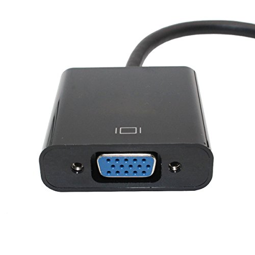 DVI auf VGA Adapter, SNANSHI DVI D auf VGA DVI 24 + 1 DVI-D Stecker auf VGA Buchse Kabeladapter Konverter für Display Card PC - 4