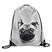 Produktbild Dog Lightweight Drawstring Bag Sport Gym Backpack Gym Bag for Men and Women