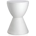 Kartell Prince Aha Sgabello, Bianco Cera, 30 x 30 x 43 cm