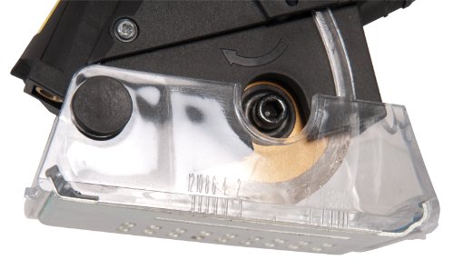 FERM CSM1038 Präzisions Mini-Handkreissäge 400W – Laser – Inkl. 4 Sägeblätter und Staubabsaugung – Für Holz, Kunststoff, Fliesen (keramik), Laminate und MDF - 8