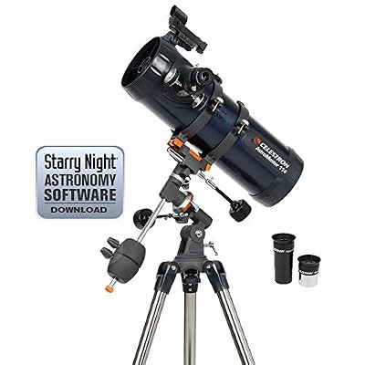 Celestron 31042 AstroMaster 114EQ Télescope réflecteur