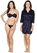 Klamotten Satin Women Sexy Nightwear and Bikini Set Combo 221N-209N RS.349.00