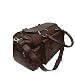 Essart PU Leather crafted, Stylish, luxury look and light weight Luggage Bag / Carry Bag / Travel Bag / Duffel Bag / Unisex / 18 inch x 12 inch x 9inch, single compartment, 2hand-helds, zipp closure, adjustable removable strap - Brown RS.2199.00
