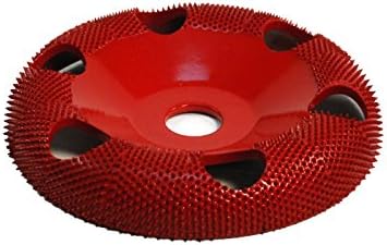 4" Donut Wheel W/ Holes Round Face (Medium Grit) 5/8" Bore