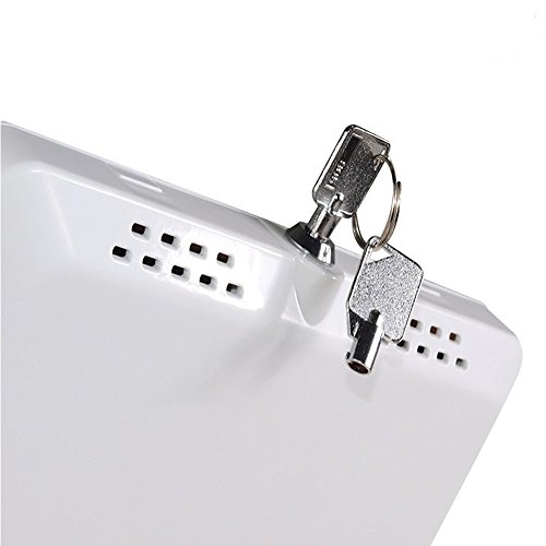 Maclean MC-644 Universal Tablet Schreibtisch Halterung, Tablet Ständer, Halter mit Verriegelung für iPad 1, 2, 3, 4, Air, und 9.7″-10.1″ Galaxy Tablets, Anti-theft - 7
