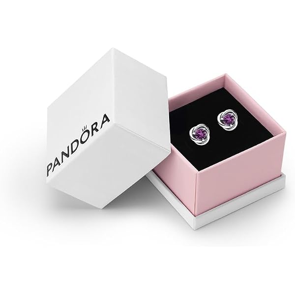 Anello Solitario Amélie Oro Bianco Ametista Cubic Zirconia - 1424419